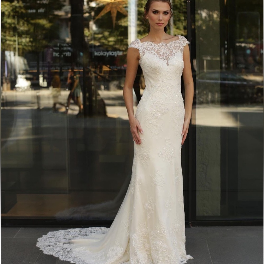 Stunning European designer wedding dress